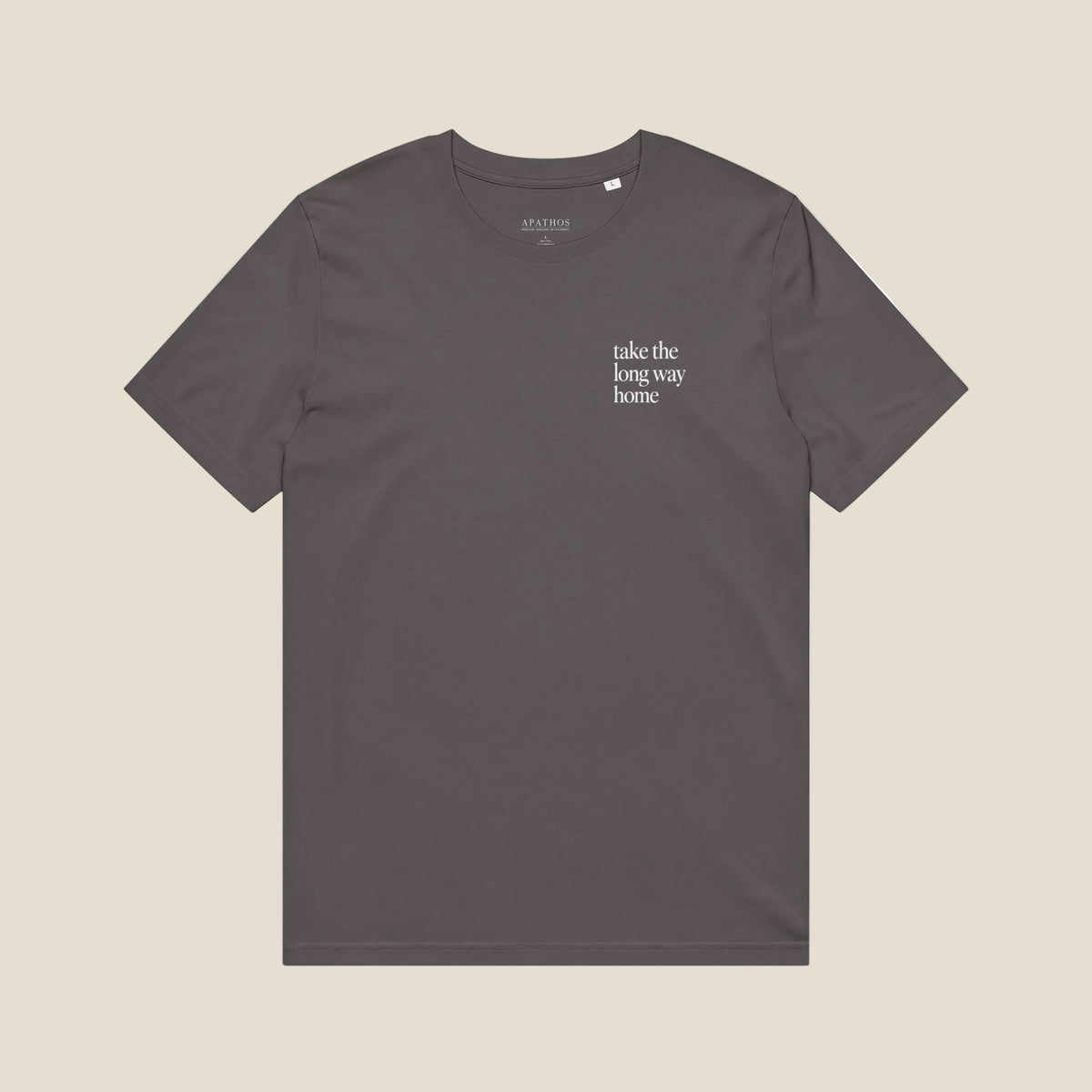 Take The Long Way Home Organic Tee