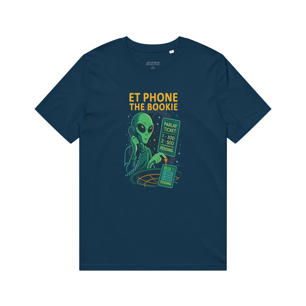 E.T. Phone The Bookie Organic Tee
