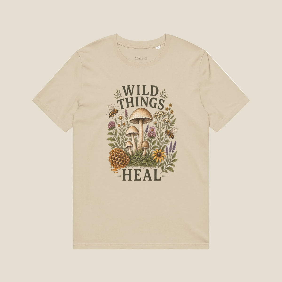 Wild Things Heal Organic Tee
