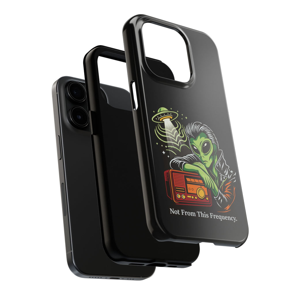 Not From This Frequency Phone Cases