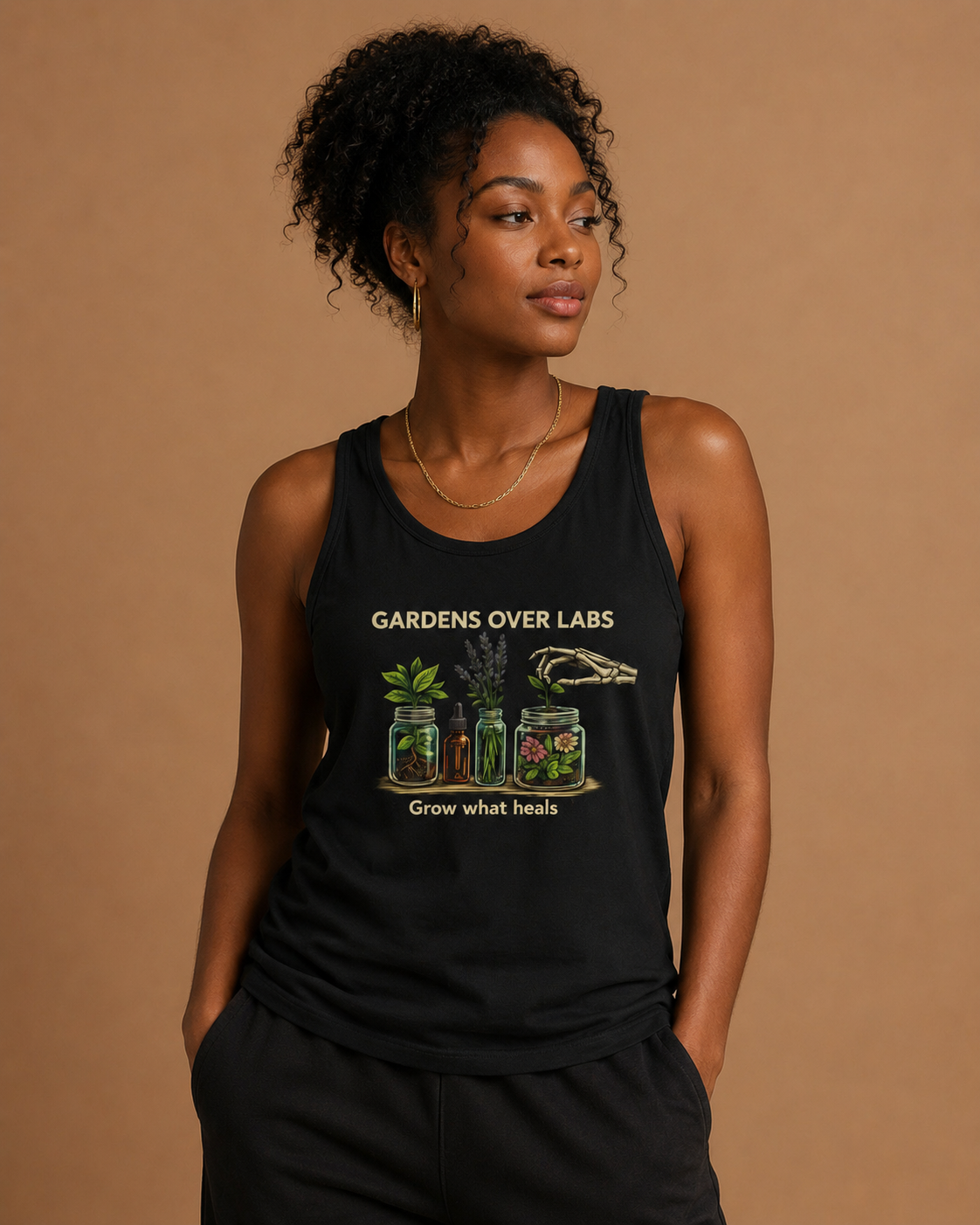 Gardens Over Labs Tank Top