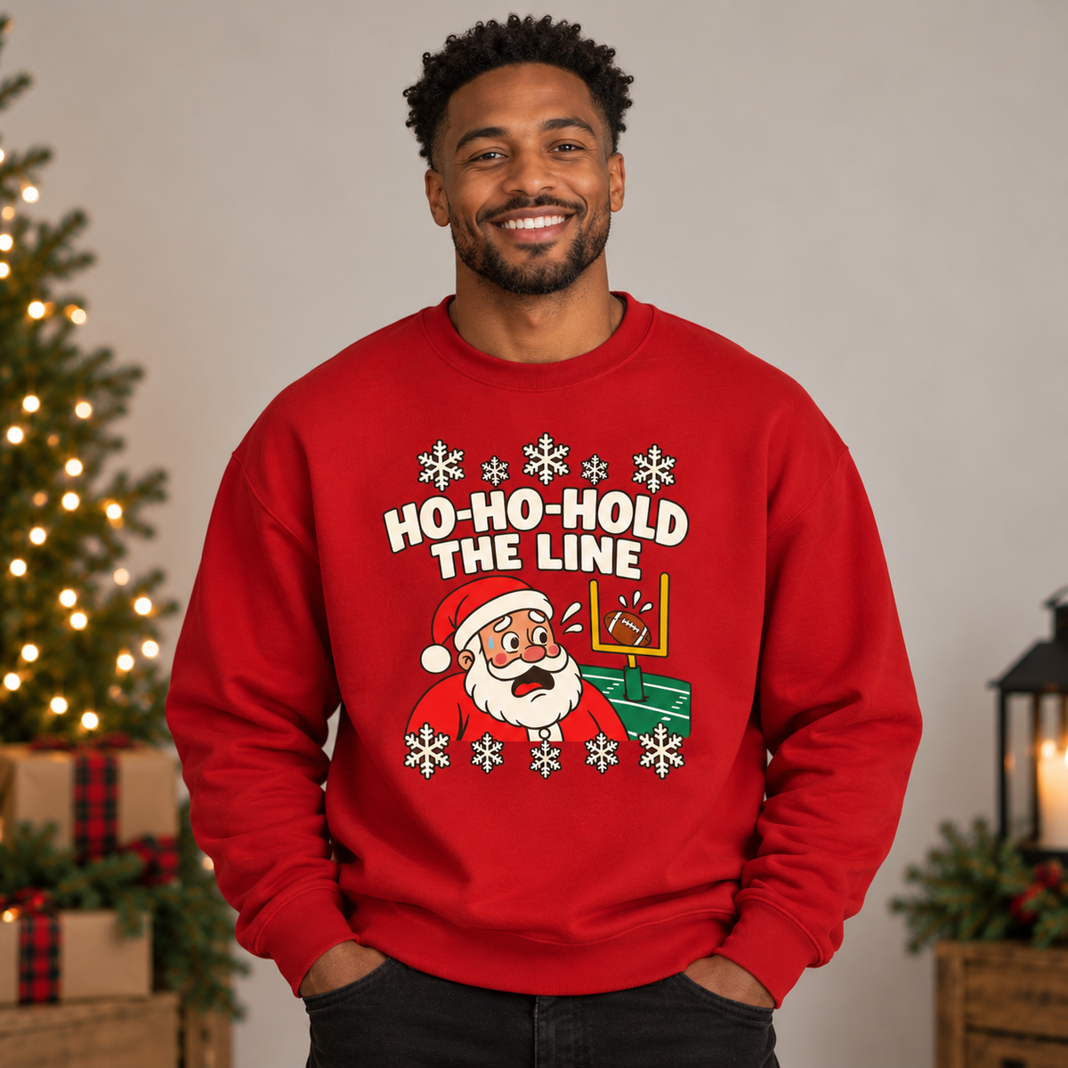Ho-Ho-Hold The Line Sweater