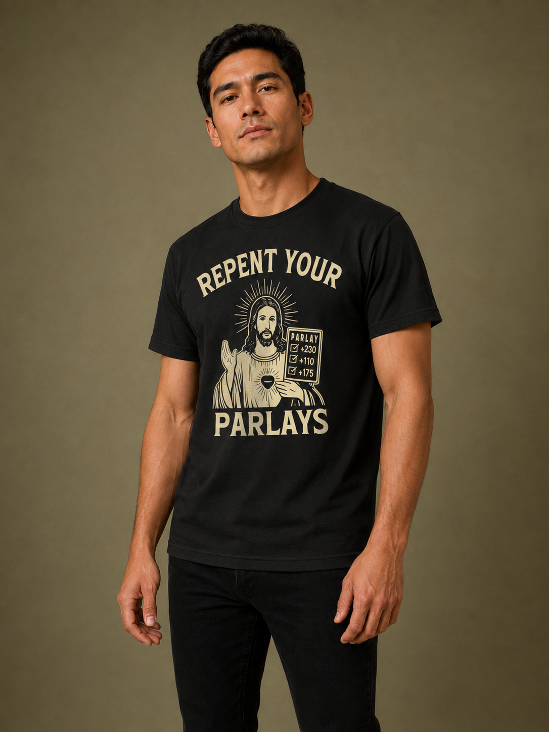 Repent Your Parlays Organic Tee