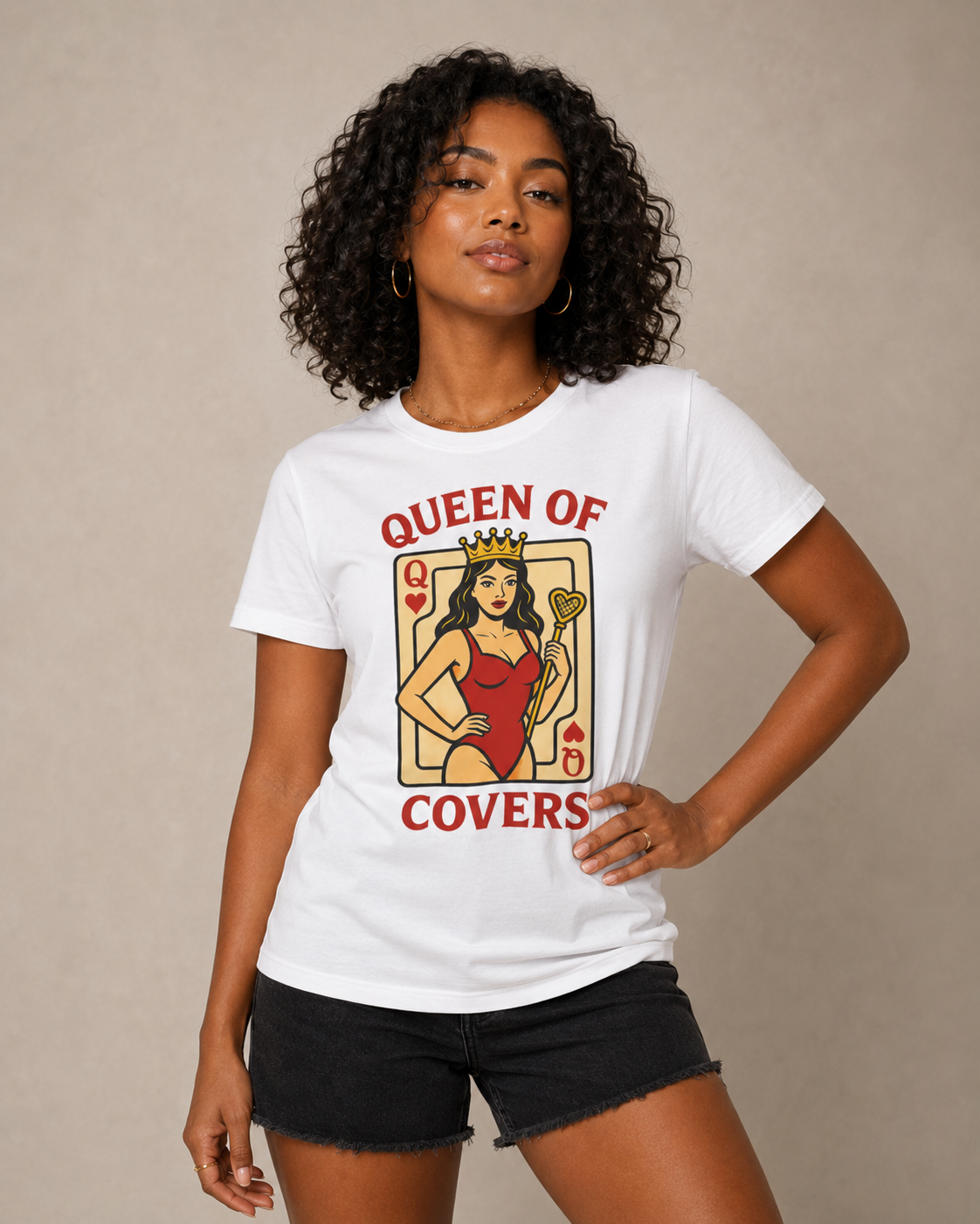 Queen of Covers Organic Tee