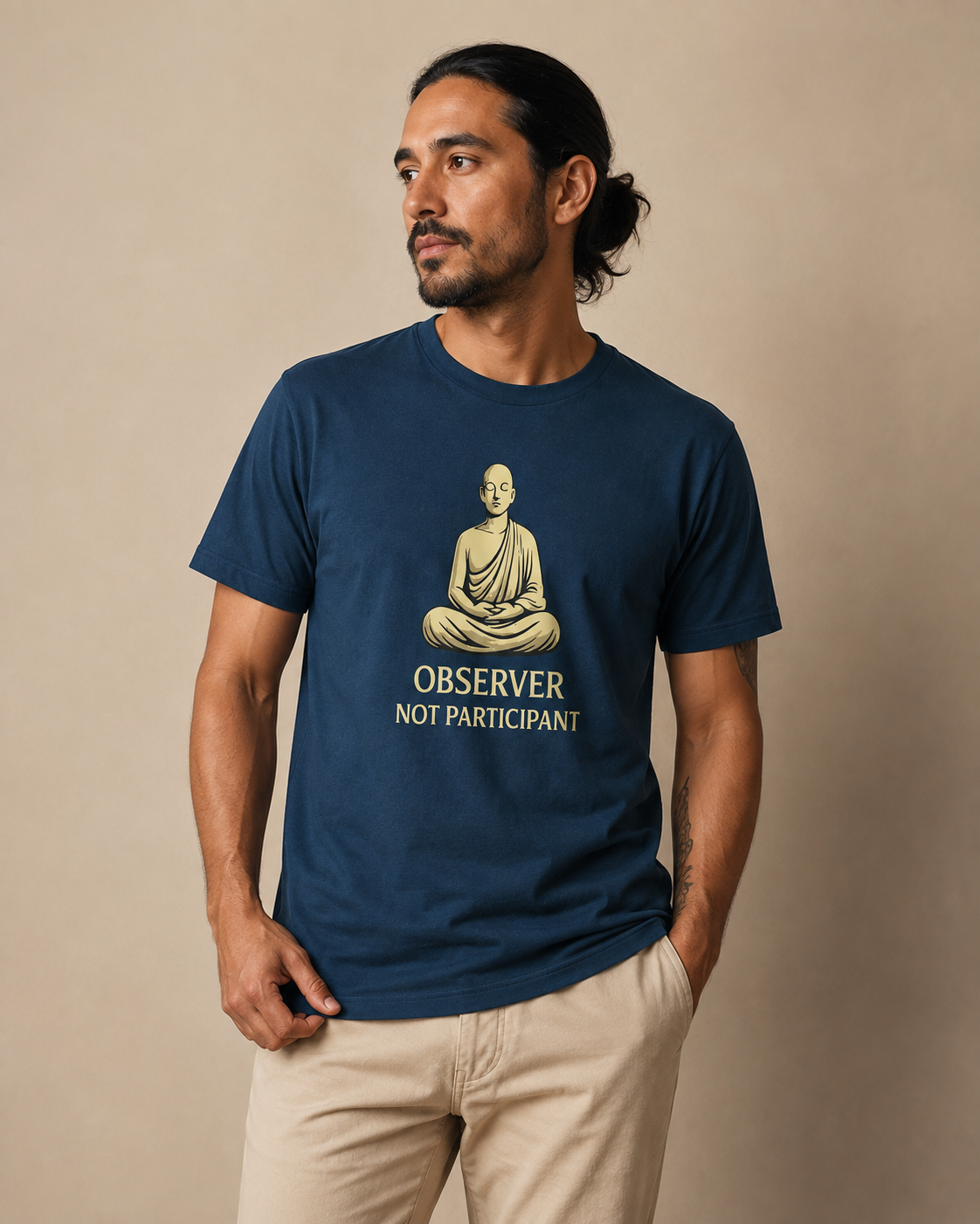 Observer Not Participant Organic Tee