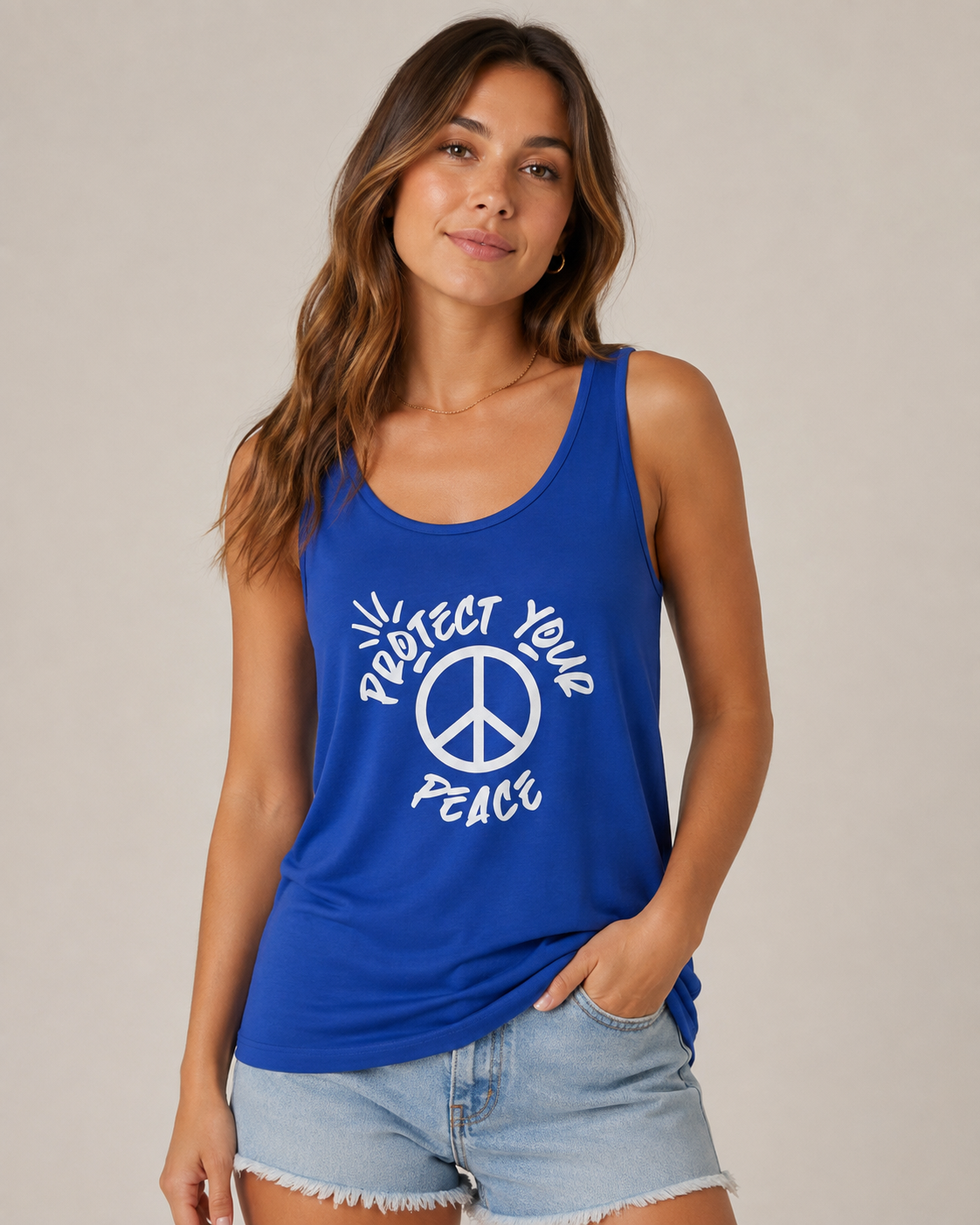 Protect Your Peace Logo Tank