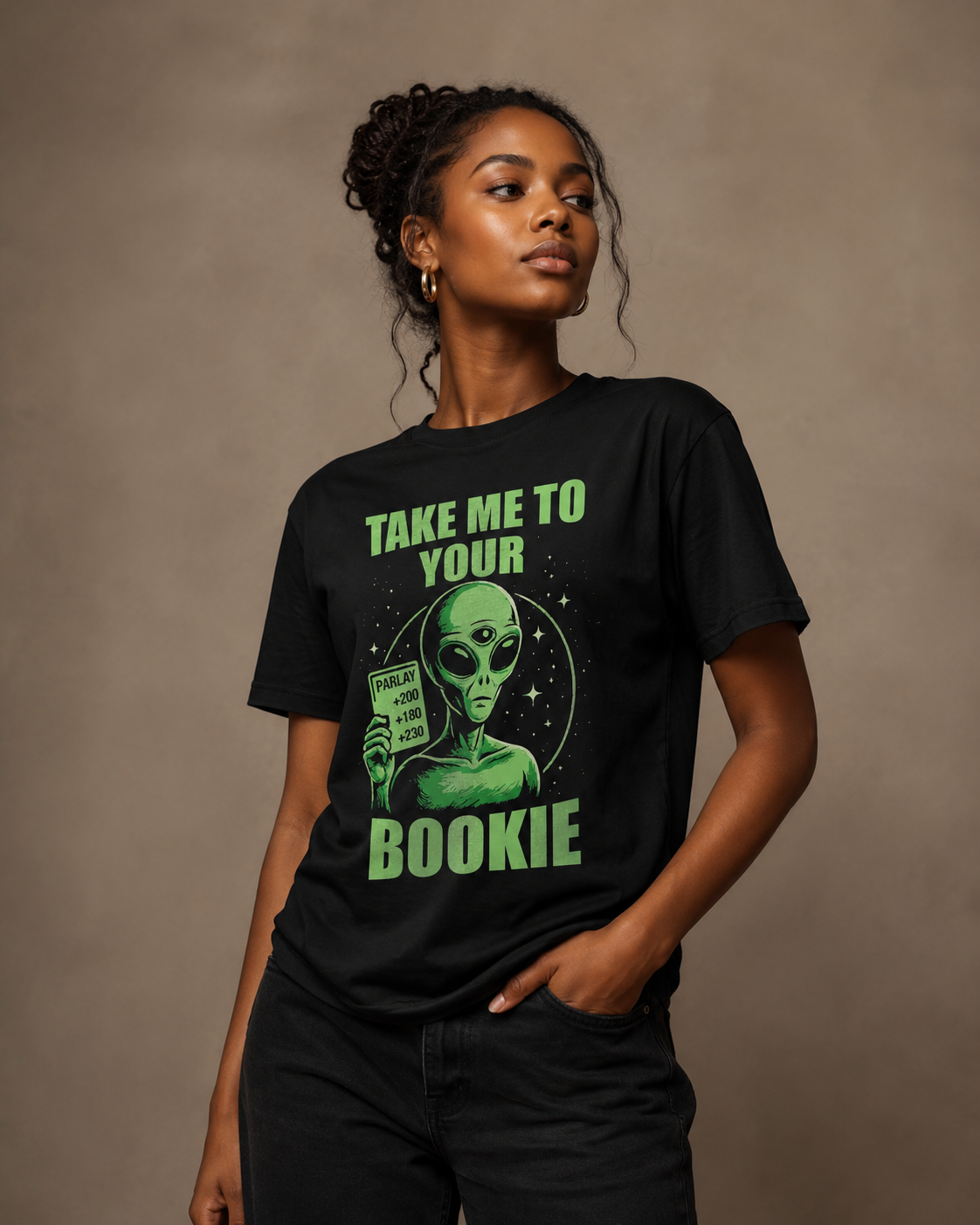 Take Me To Your Bookie Organic Tee
