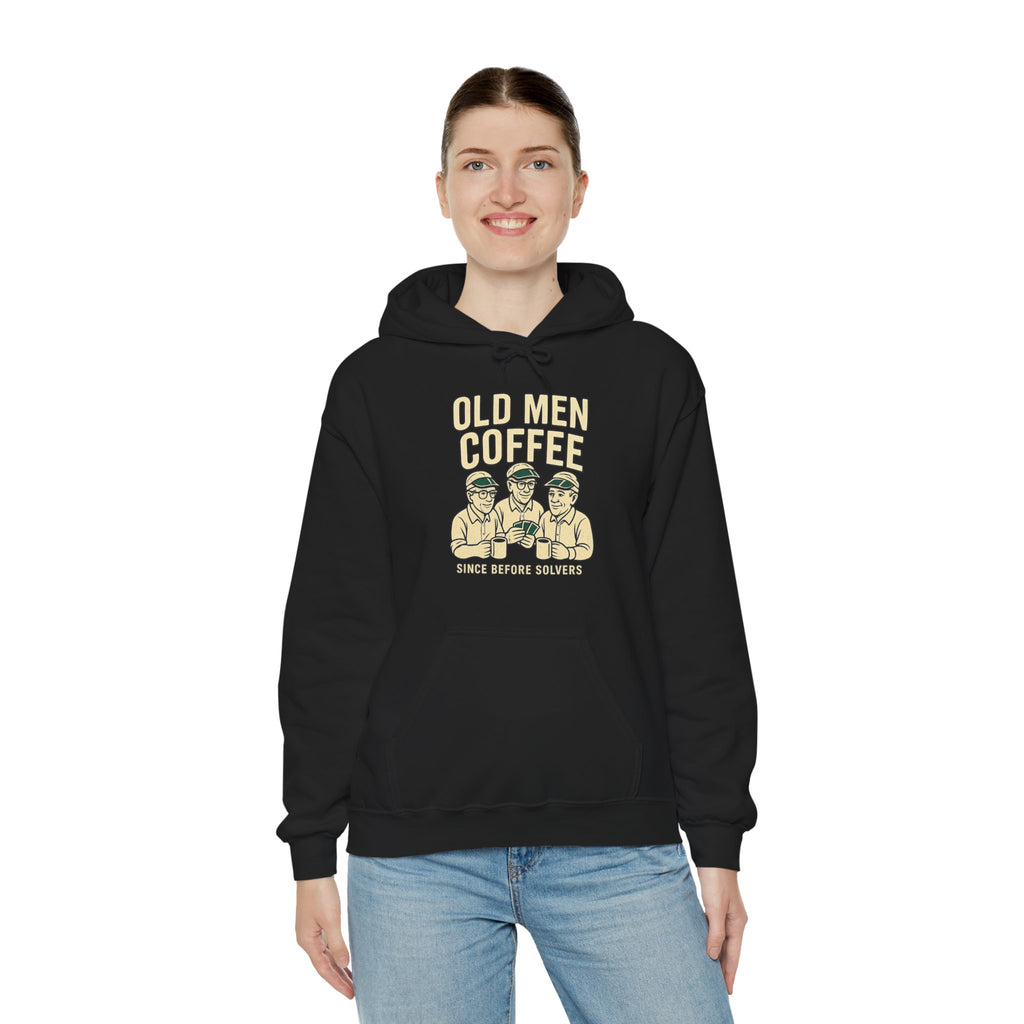 Old Men Coffee Hoodie