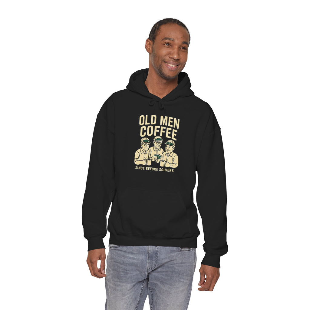 Old Men Coffee Hoodie