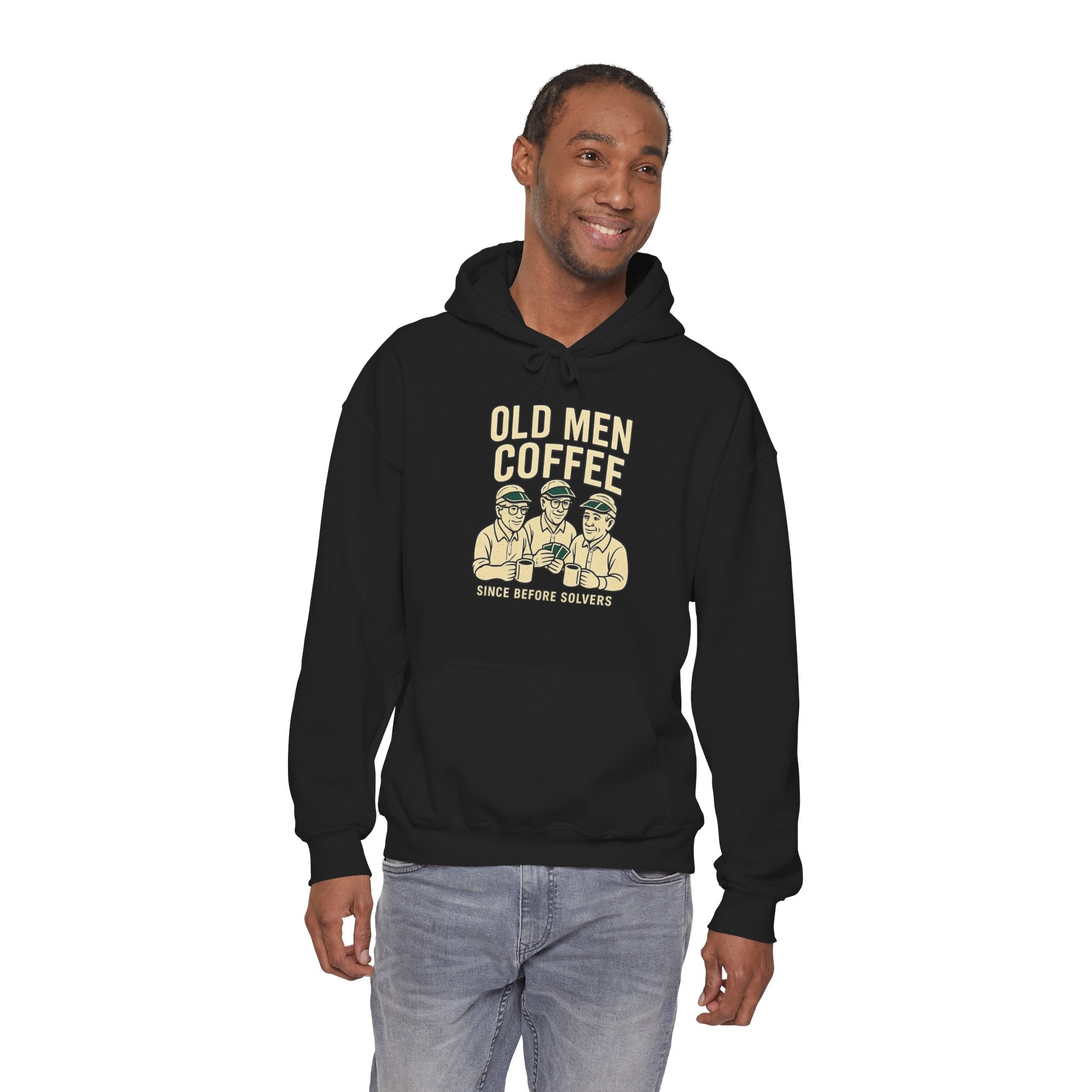 Old Men Coffee Hoodie